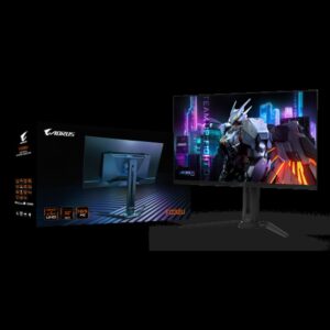 GIGABYTE AORUS FO32U 31,5” Monitor de juegos UHD - 3840 x 2160 (UHD), 165Hz, 0,03ms, 250 cd/m², FreeSync Premium Pro, DisplayHDR True Black 400, HDMI 2.1, DisplayPort 1.4