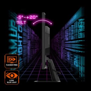 GIGABYTE Monitor de juego GS27F 27" FHD - 1920 x 1080 (FHD), 165Hz, 1ms, 300 cd/m², FreeSync Premium, compatible con HDR, HDMI 2.0, DisplayPort 1.4