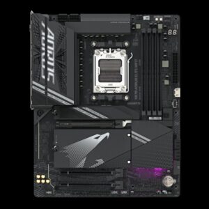 GIGABYTE X870 AORUS ELITE WIFI7 Placa Base - Compatible con CPUs AMD Ryzen 9000, 16+2+2 fases VRM, hasta 8000MHz DDR5 (OC), 3xPCIe 5.0 + 1xPCIe 4.0, Wi-Fi 7, LAN 2.5GbE, USB 4