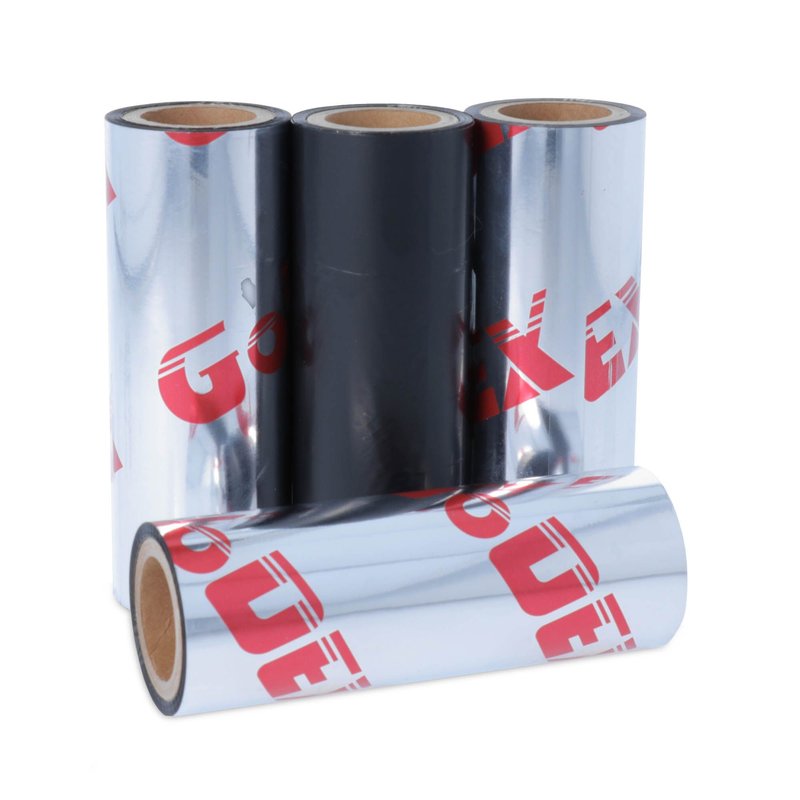 GODEX Ribbon de cera Premium 110 mm x 300 metros (GWX 265) Caja de 15 Rollos GODEX Ribbon de cera Premium 110 mm x 300 metros (GWX 265) Caja de 15 Rollos