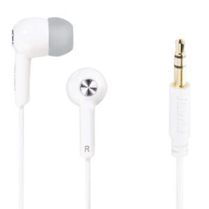 Hama Gloss Auriculares Alámbrico Dentro de oído Música Gris, Blanco