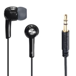 Hama Gloss Auriculares Alámbrico Dentro de oído Música Negro, Gris