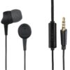 Hama | Auriculares con cable, jack 3.5mm, compatible con asistente de voz, color negro