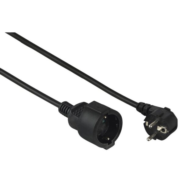 HAMA Cable extension Schucko 3m Negro