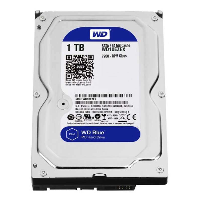 DISCO DURO 1TB SATA6 64MB WESTERN CAVIAR BLUE 7200RPM DISCO DURO 1TB SATA6 64MB WESTERN CAVIAR BLUE 7200RPM
