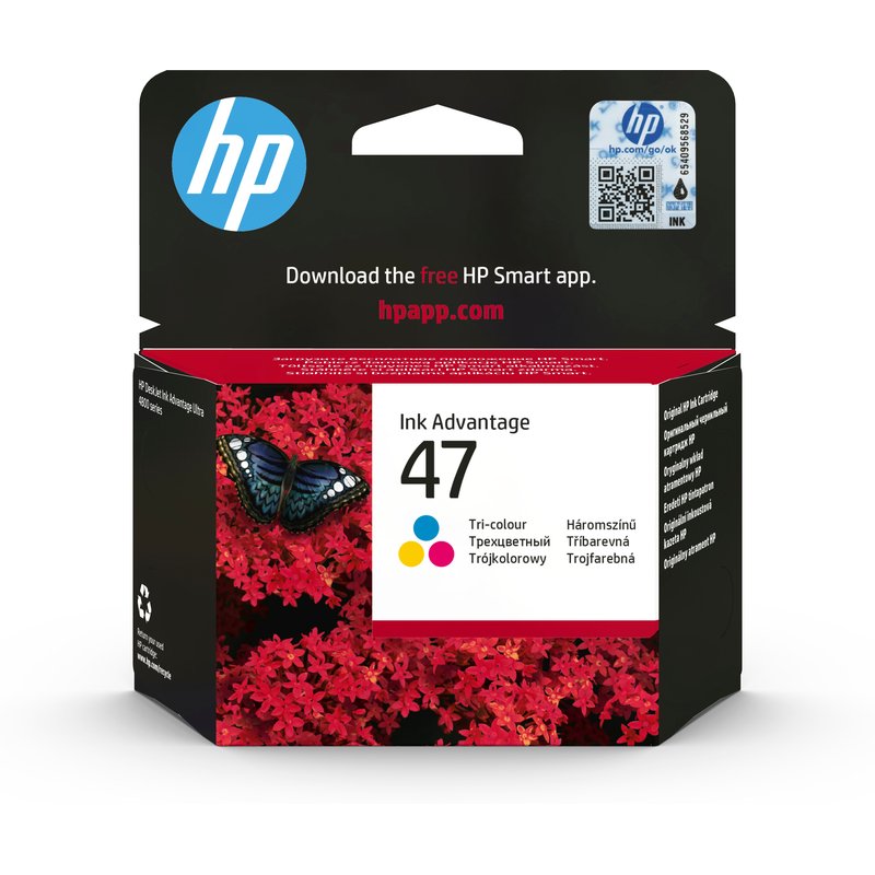 HP Cartucho de Tinta Original 47 tricolor
