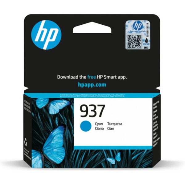 HP Cartucho de Tinta Original 937 cian