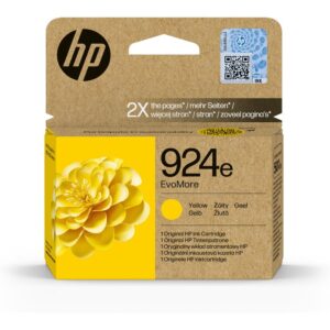 HP Cartucho de Tinta Original EvoMore 924e amarilla