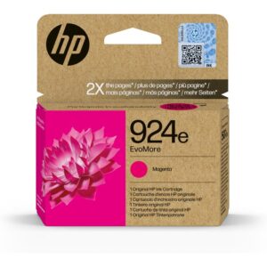 HP Cartucho de Tinta Original EvoMore 924e magenta