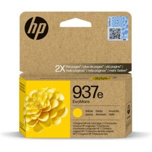 HP Cartucho de Tinta Original EvoMore 937e amarilla