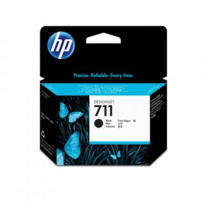 HP Cartucho de tina DesignJet 711 negro de 80 ml