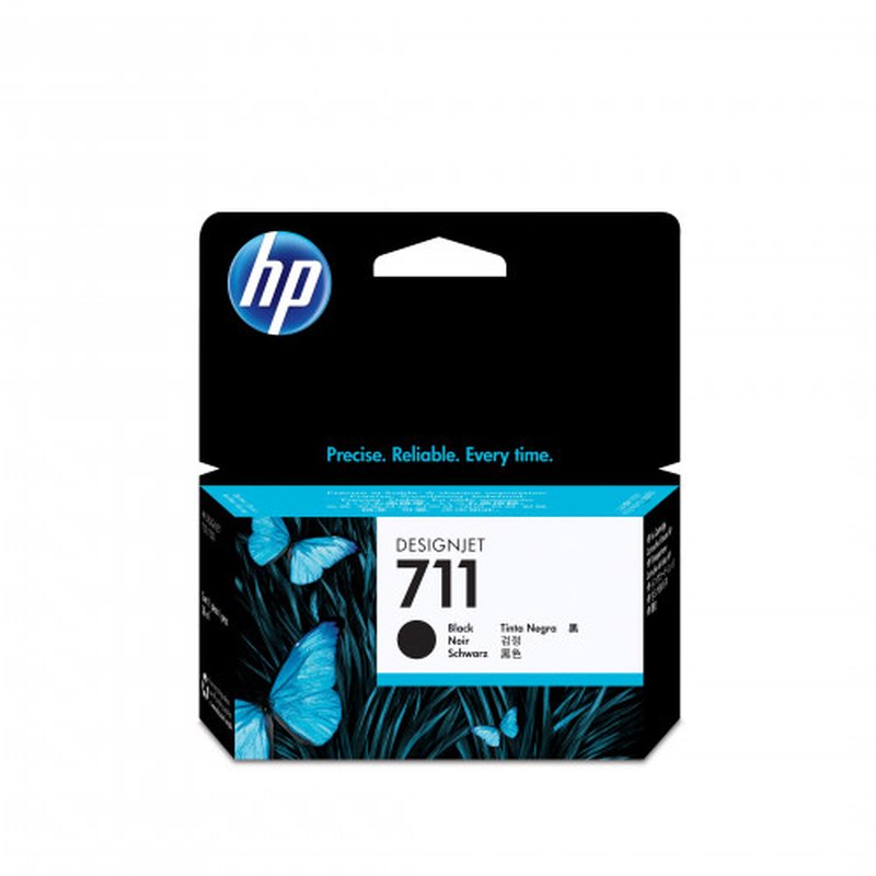 HP Cartucho de tinta DesignJet 711 negro de 38 ml HP Cartucho de tinta DesignJet 711 negro de 38 ml