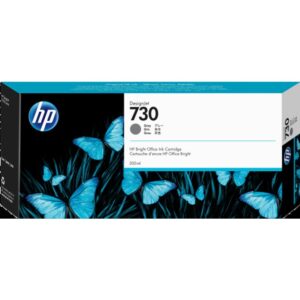 HP Cartucho de tinta DesignJet 730 gris de 300 ml