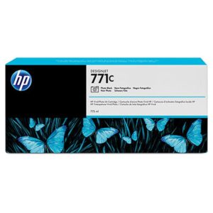 HP Cartucho de tinta DesignJet 771C negro fotográfico de 775 ml