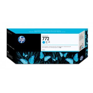 HP Cartucho de tinta DesignJet 772 cian de 300 ml