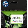 HP Cartucho de tinta Original 303XL tricolor de alta capacidad