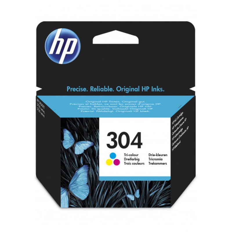 HP Cartucho de tinta Original 304 tricolor - Imagen 2