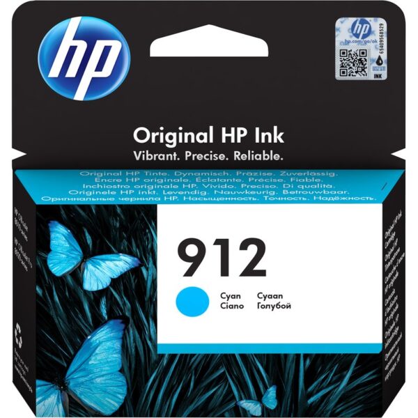 HP Cartucho de tinta Original 912 cian