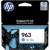 HP Cartucho de tinta Original 963 cian