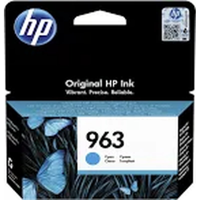 HP Cartucho de tinta Original 963 cian HP Cartucho de tinta Original 963 cian