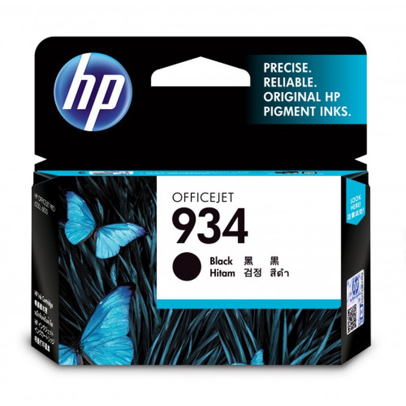 HP Cartucho de tinta original 934 negro HP Cartucho de tinta original 934 negro