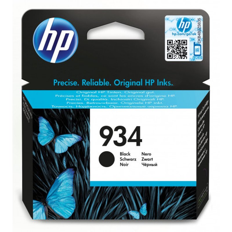 HP Cartucho de tinta original 934 negro HP Cartucho de tinta original 934 negro - Imagen 2