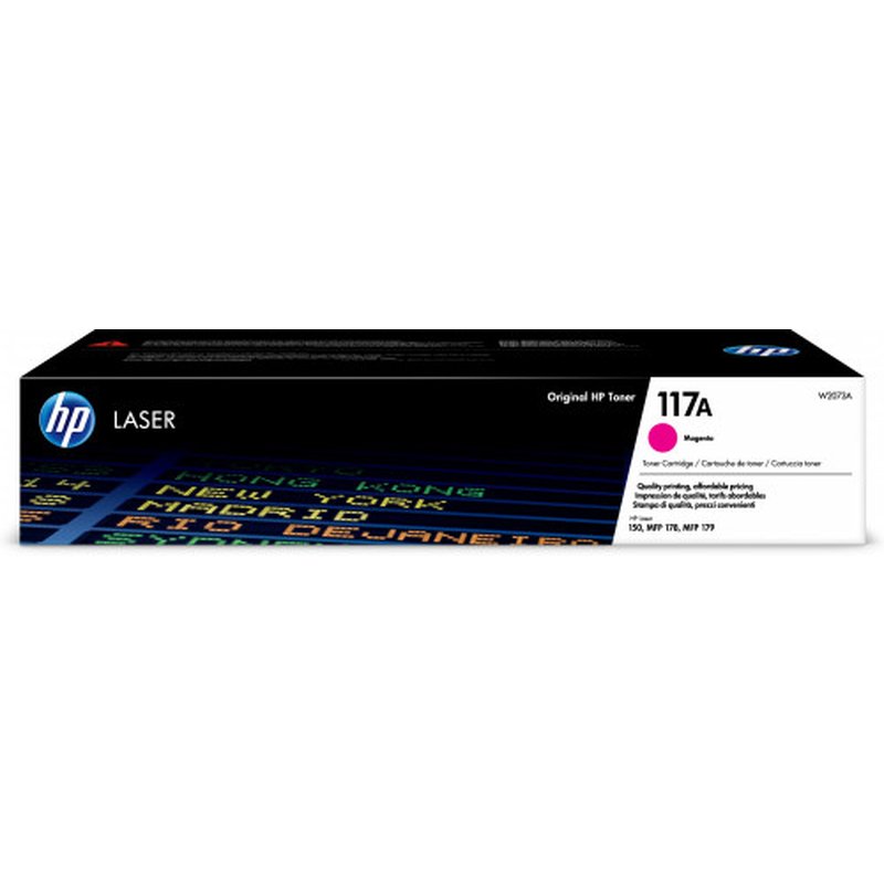 HP Cartucho de tóner Original Laser 117A magenta HP Cartucho de tóner Original Laser 117A magenta