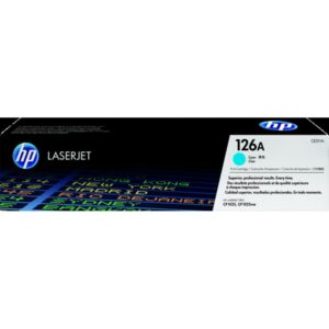 HP Cartucho de tóner original LaserJet 126A cian