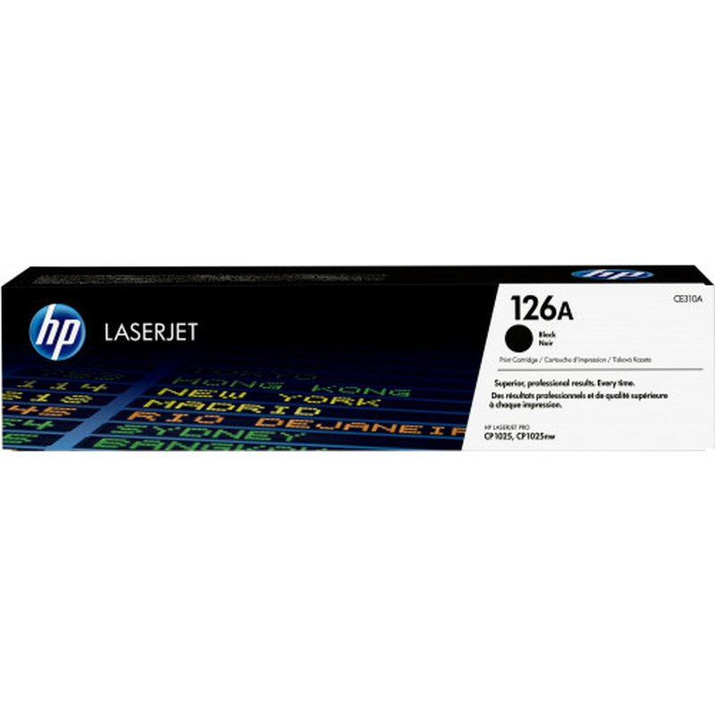 HP Cartucho de tóner original LaserJet 126A negro