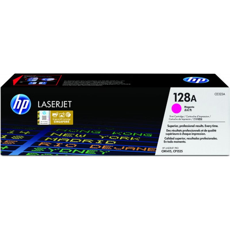 HP Cartucho de tóner original LaserJet 128A magenta