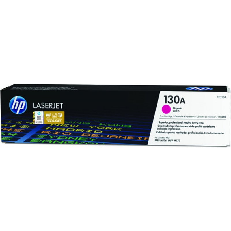 HP Cartucho de tóner original LaserJet 130A magenta