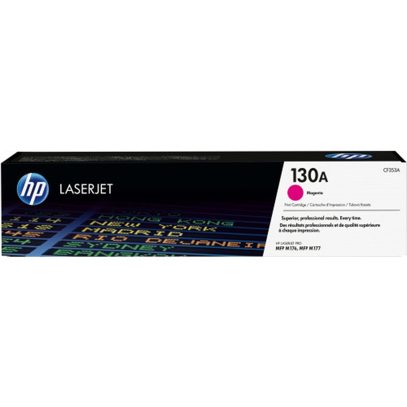 HP Cartucho de tóner original LaserJet 130A magenta - Imagen 2