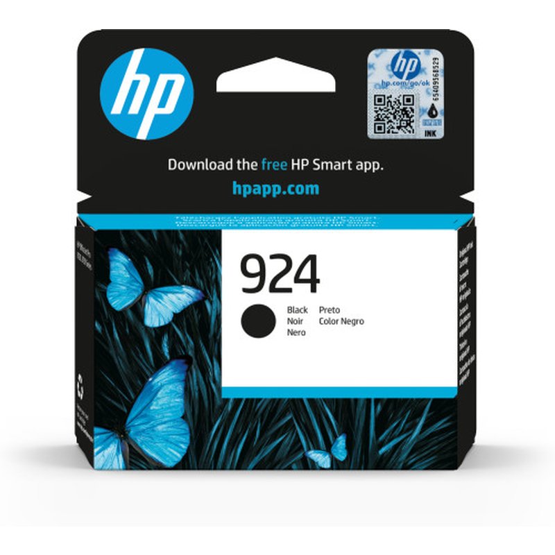 HP Paquete de 4 Cartuchos de Tinta Original 924 CMYK