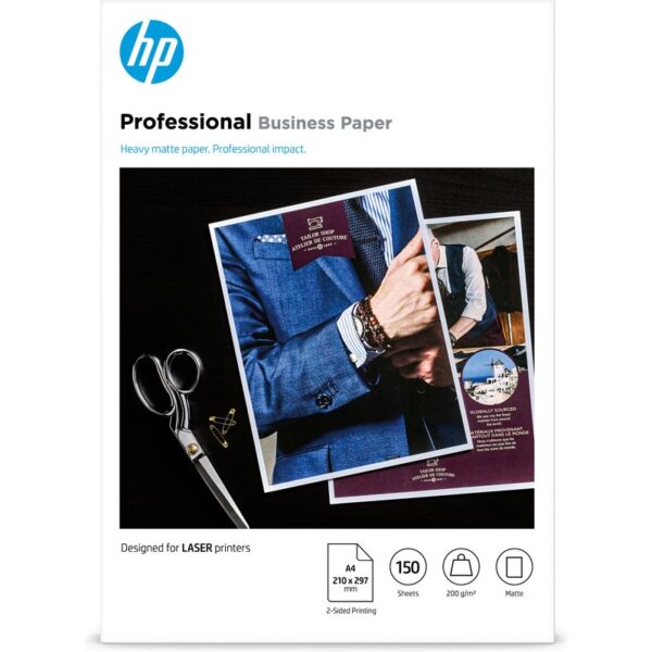 HP Professional Business Paper, Matte, 200 g/m2, A4 (210 x 297 mm), 150 sheets