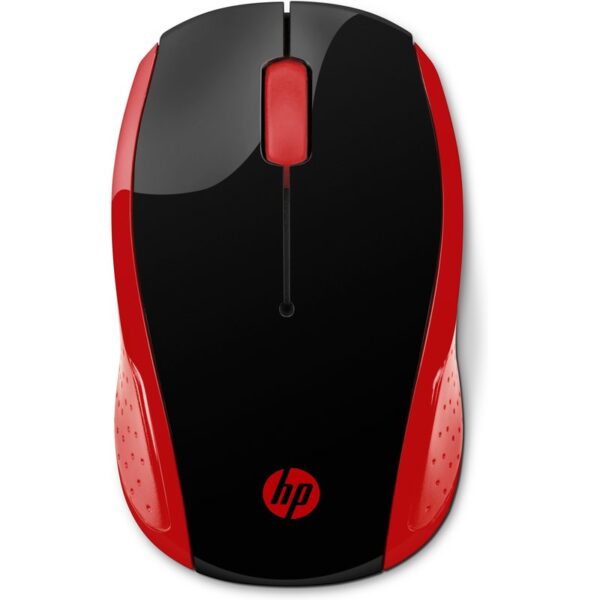 HP Ratón inalámbrico 200 (Rojo imperial)