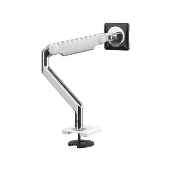 Humanscale M2.1 Adjustable Single Monitor Arm, Polished Aluminum (M21BBW)