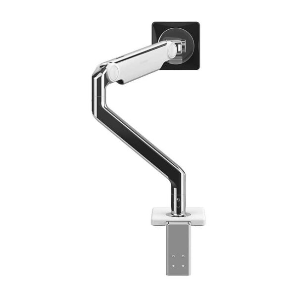 Humanscale M2.1 Adjustable Single Monitor Arm, Polished Aluminum (M21TBW)