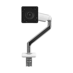 Humanscale M2.1 Adjustable Single Monitor Arm, Polished Aluminum (M21TBW)