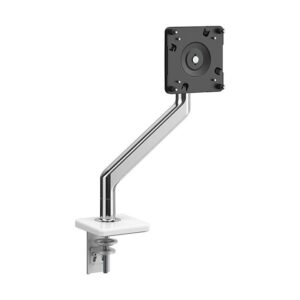 Humanscale M2.1 Adjustable Single Monitor Arm, Polished Aluminum (M21TBW)
