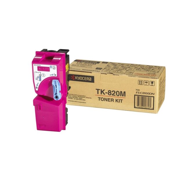 KYOCERA TK-820M cartucho de tóner Original Magenta