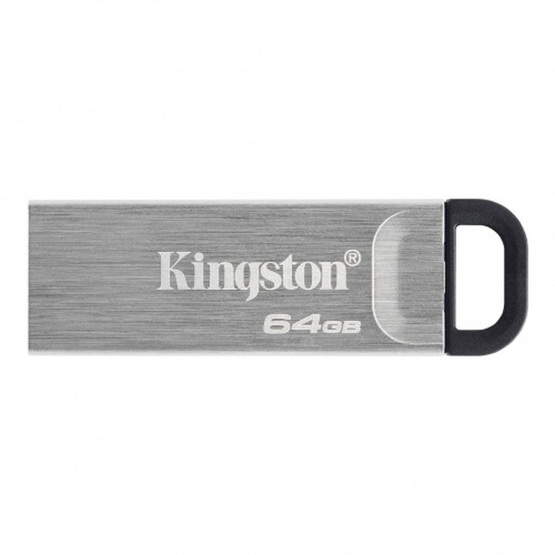 Kingston Technology DataTraveler Kyson unidad flash USB 64 GB USB tipo A 3.2 Gen 1 (3.1 Gen 1) Plata Kingston Technology DataTraveler Kyson unidad flash USB 64 GB USB tipo A 3.2 Gen 1 (3.1 Gen 1) Plata