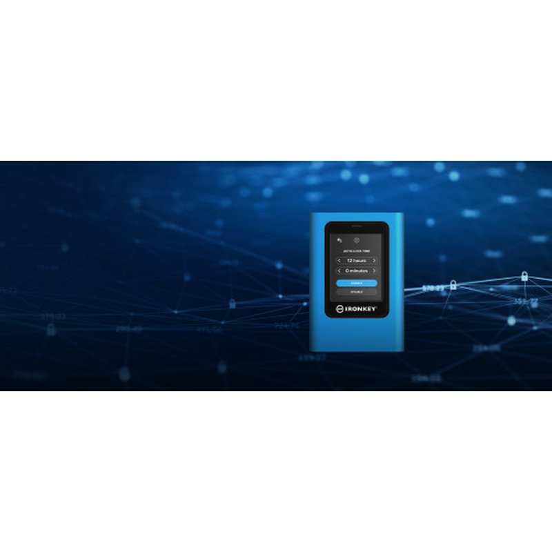 Kingston Technology IronKey Vault Privacy 80 7,68 TB Azul - Imagen 15