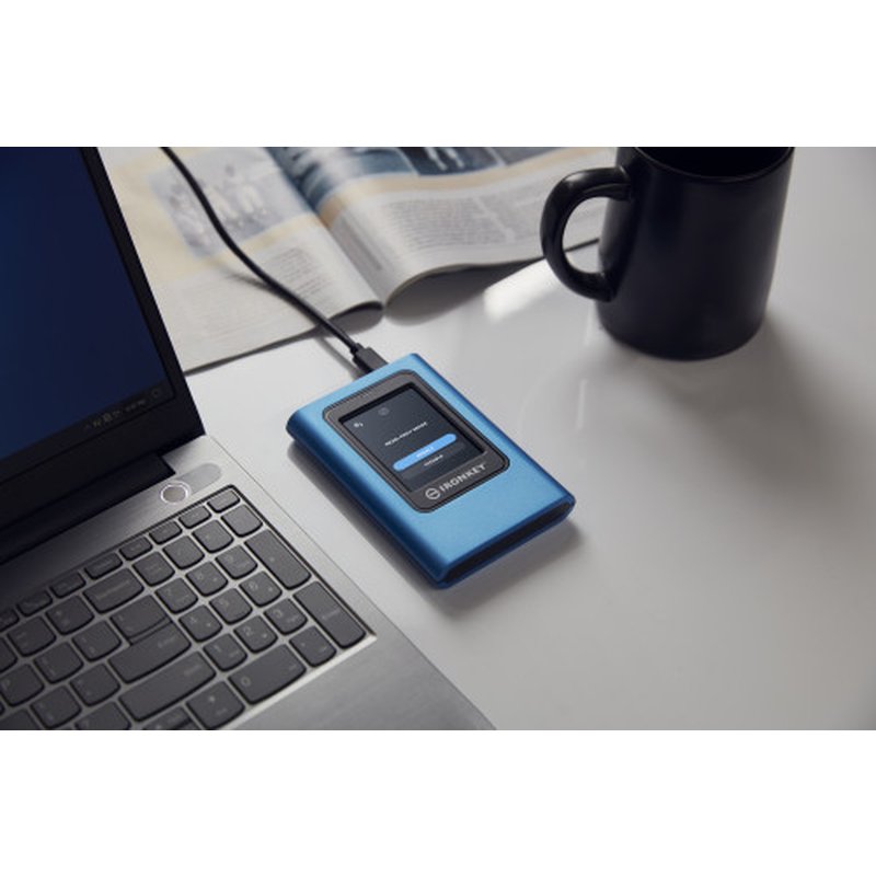 Kingston Technology IronKey Vault Privacy 80 7,68 TB Azul - Imagen 16