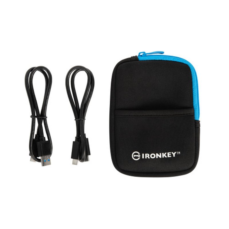 Kingston Technology IronKey Vault Privacy 80 7,68 TB Azul - Imagen 4