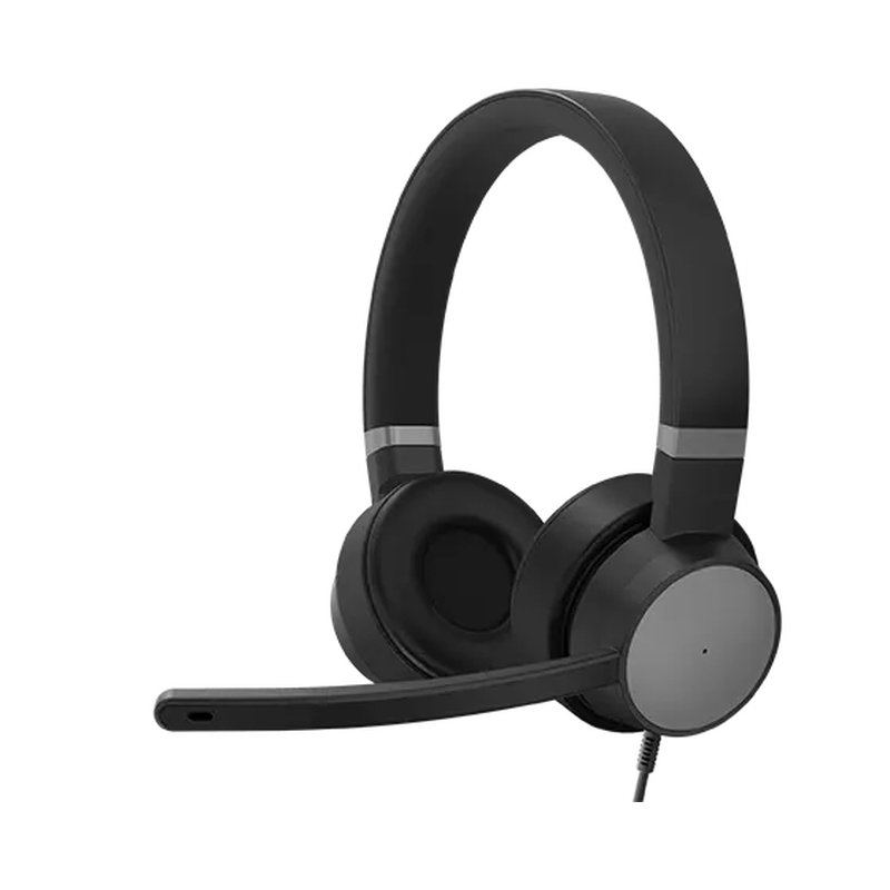 Lenovo Go Wired ANC Auriculares Alámbrico Diadema Car/Home office USB Tipo C Negro