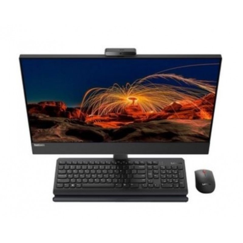 Lenovo ThinkCentre M90a Gen 3 Intel® Core™ i7 60,5 cm (23.8") 1920 x 1080 Pixeles Pantalla táctil 16 GB DDR4-SDRAM 512 GB SSD PC todo en uno Windows 11 Pro Wi-Fi 6E (802.11ax) Negro