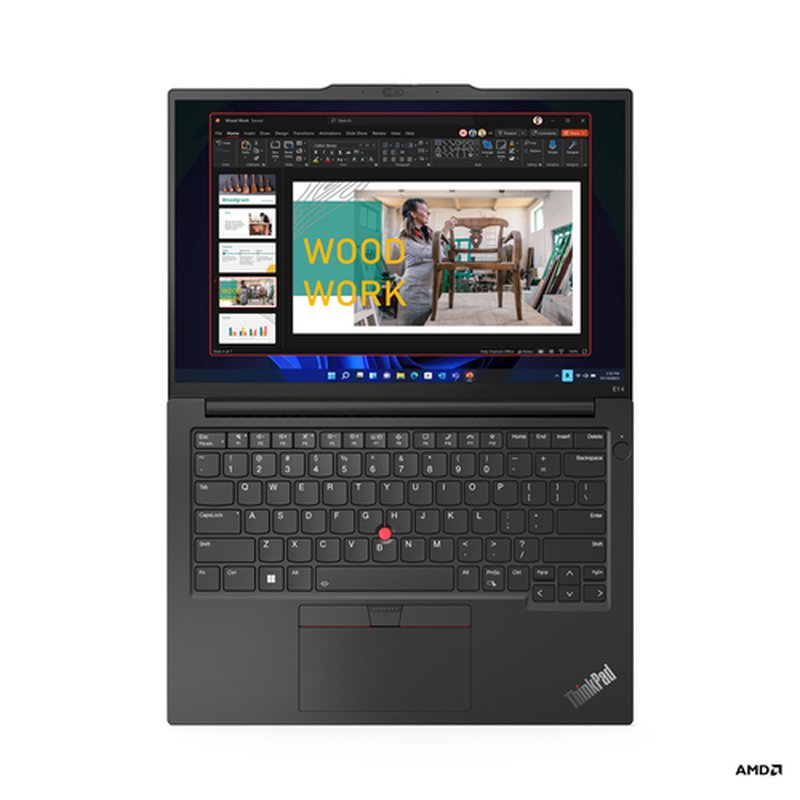 Lenovo ThinkPad E14 Gen 5 (AMD) Portátil 35,6 cm (14") WUXGA AMD Ryzen™ 5 7530U 16 GB DDR4-SDRAM 512 GB SSD Wi-Fi 6 (802.11ax) Windows 11 Pro Negro - Imagen 8