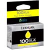 Lexmark 100XLA cartucho de tinta 1 pieza(s) Original Amarillo