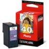 Lexmark Nr. 40 Photo Print Cartridge cartucho de tinta 1 Cartridge Original Foto negro Lexmark Nr. 40 Photo Print Cartridge cartucho de tinta 1 Cartridge Original Foto negro