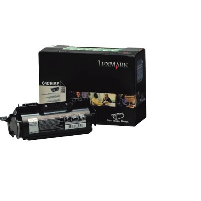 Lexmark T64x Return Programme Cartridge cartucho de tóner Original Negro